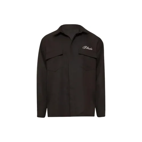 RHUDE Мужские Черные Рубашки