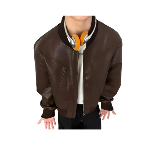 ZYKY Унисекс Кожаные куртки