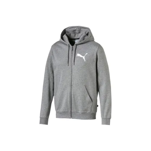 PUMA Hoodie FW25 SUMMER LOGO Полная застежка Куртка Мужская