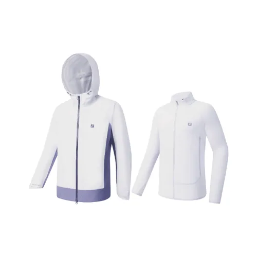 FILA Фитнес Водонепроницаемый Ветрозащитный Устойчивый к истиранию Термическая ветровка Унисекс