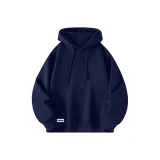 [Худи] Темно-синий Синий (Tb47 Уличный Логотип на правой стороне низ)