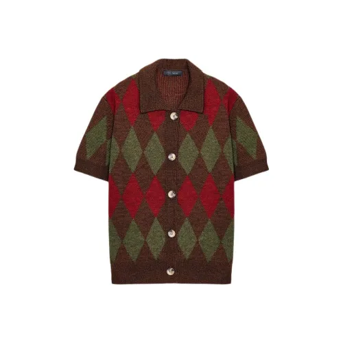 ZARA Многоцветный Женский Трикотаж