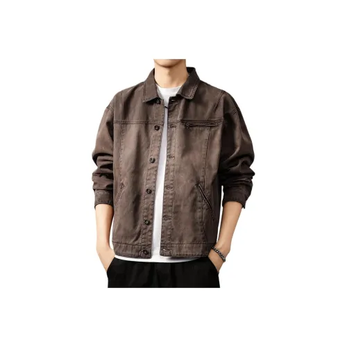 GUISE Осенняя куртка свободный крой унисекс