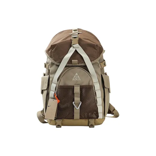 Nike Полиэстер Рюкзак Унисекс Хаки