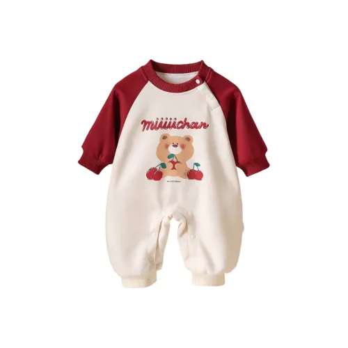 GOYN Бежевый Красный и Многоцветный Малыш Комбинезоны Ползунки