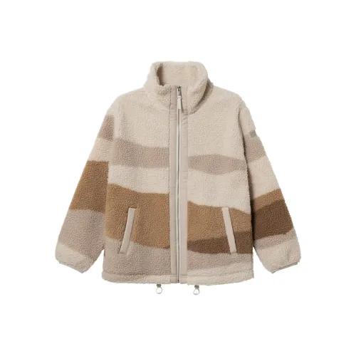 AIGLE Экрю Светло-коричневый Женские Бархатные Куртки