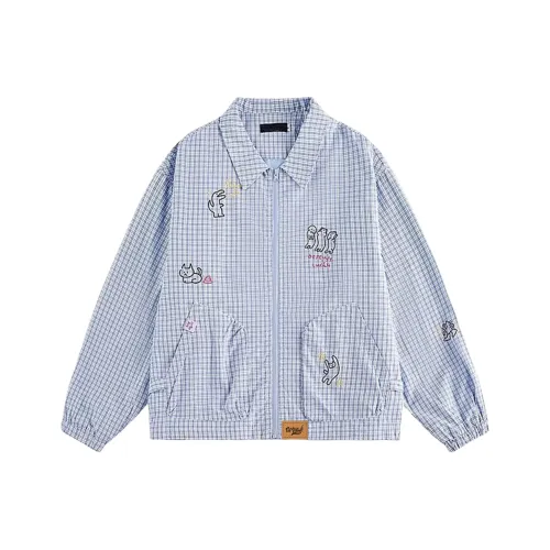 UPWARD LAB Blue Unisex Shirt UPWARD LAB Синий Унисекс Рубашка