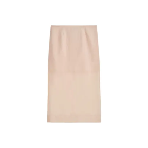 COS Бежевый Женские Повседневные Длинные Юбки