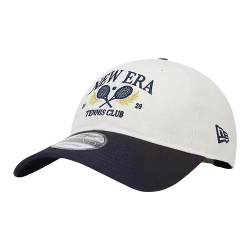 New Era Хлопковые кепки унисекс Темно-синий Белый