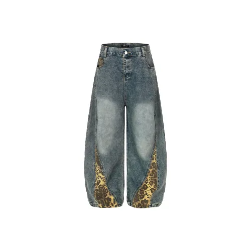 WELTER EXPERIMENT Blue Unisex Jeans