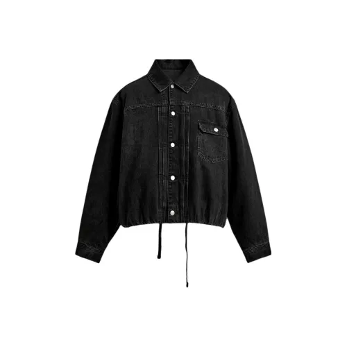 ZARA Черные Мужские Джинсовые Куртки