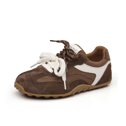 AOKANG Повседневные спортивные кроссовки с покрытием легкие дышащие противоскользящие низкий топ немецкие армейские кроссовки женские