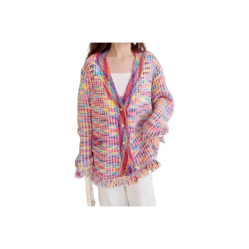 VINMUK Радужный Женский Короткий Пальто