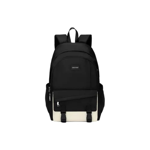 MAKEUP KITTEN Нейлон Рюкзак Большой Унисекс Черный Хаки