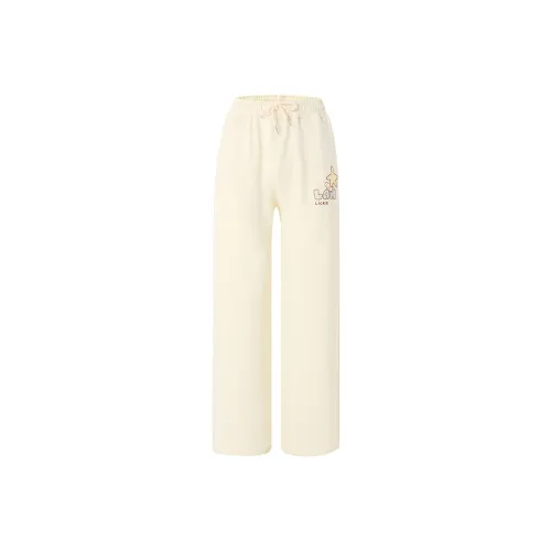 LAMLICKA Повседневные брюки Унисекс Абрикос