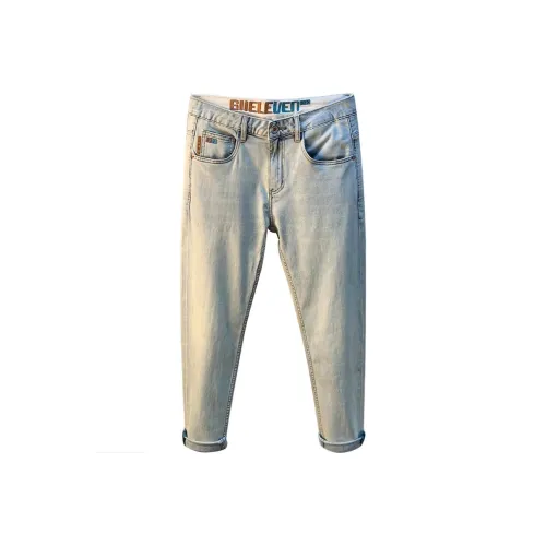 ZMHT Blue Unisex Jeans ZMHT Синий Унисекс Джинсы