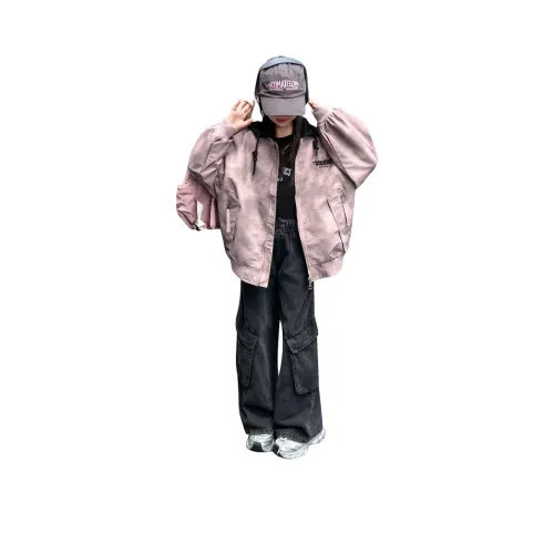 YOUMIWU Грязно-розовый школьный топ