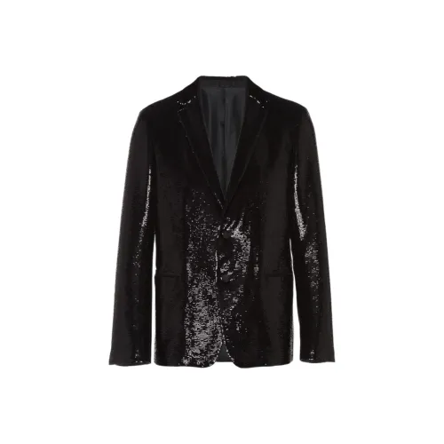 PRADA Бизнес-костюм Пальто Унисекс Черный