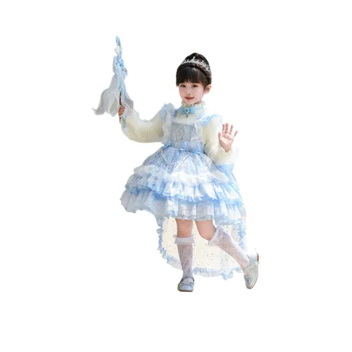 GOYN Синий Включая Все Аксессуары Детские Платья для Детского Садика