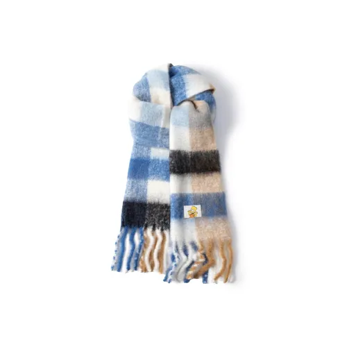 The Simpsons Полиэстеровые трикотажные шарфы Унисекс