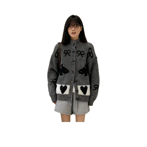 MISSHONEY MH Серый Унисекс Трикотаж