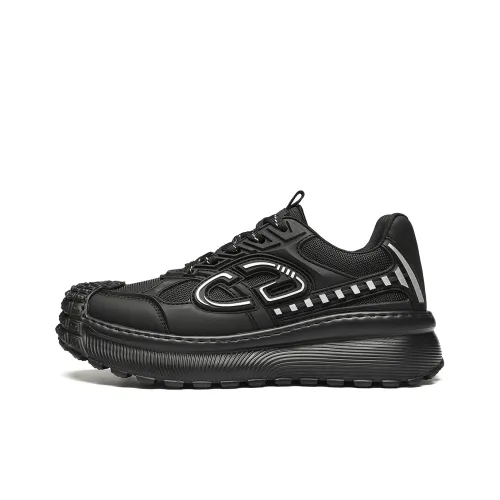 ST SAT Амортизация Высота Увеличение Устойчивость к Износу Легкий Мат Низкий Топ Повседневная Обувь Мужская