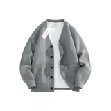 [Осенний Зимний Термический] Светло-Серый (Однотонный)