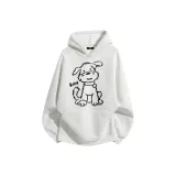 Белый щенок