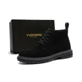 Черные утепленные ботинки, размер 2