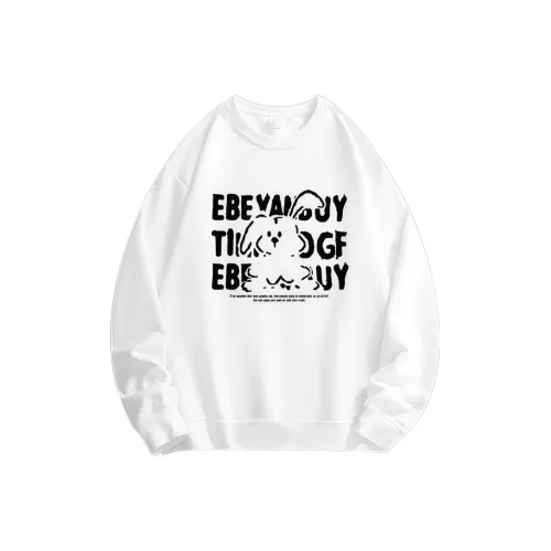 Nathania Белый Женский Свитшот