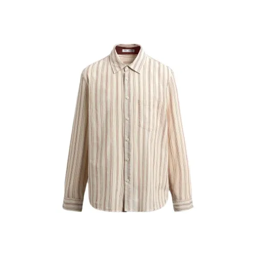 ZARA Men's White Oyster Shirt ZARA Мужская Белая Рубашка Oyster