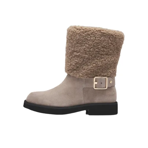 Hugo Boss Короткие Сноубутсы Женские Серые