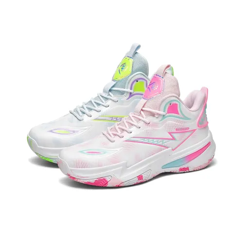 MUSHILANDI Амортизация устойчивость к истиранию дышащие противоскользящие высокие топы детские баскетбольные кроссовки для подростков