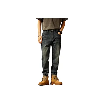 MH Синий Мужской Джинсы