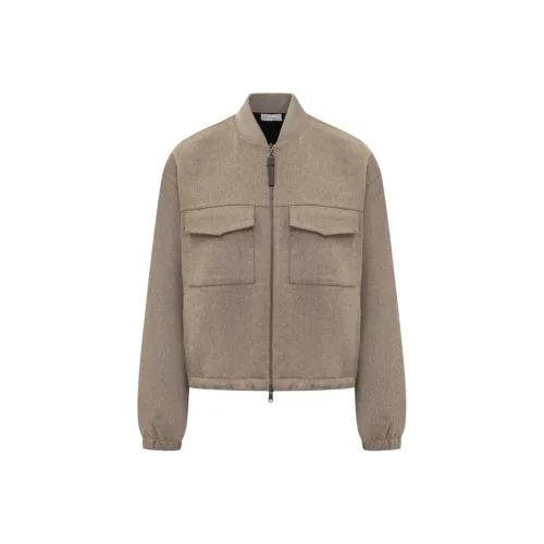 BRUNELLO CUCINELLI Хлопковый пуховик женский