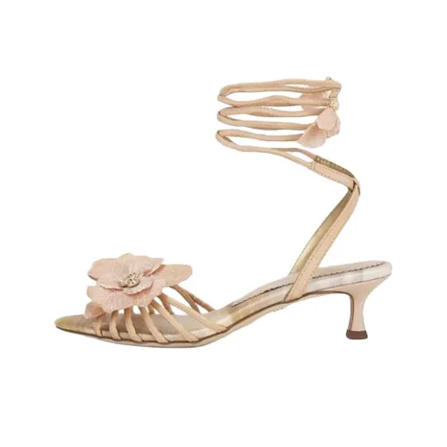 SAM EDELMAN САНДАЛЫ Carla one Ремень Сандалии 4,5 см Женские Светло-золотые