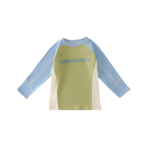 Brilliant T-рубашка Осенне-зимняя Зеленая Детская