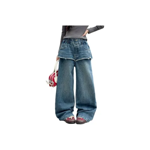 Puppytown Джинсовый синий Унисекс Джинсы