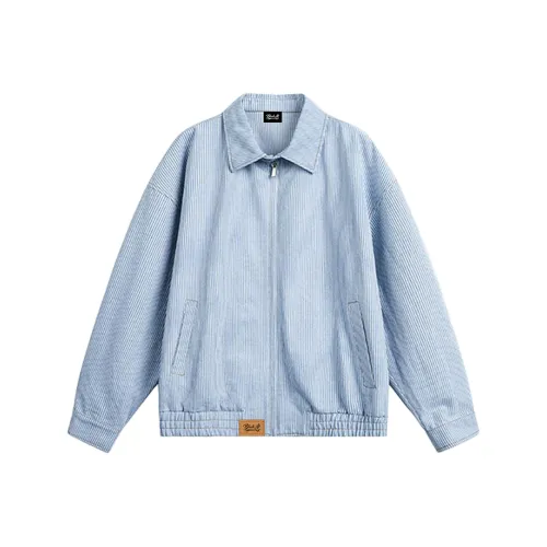 BLACK AT Синий Унисекс Куртки