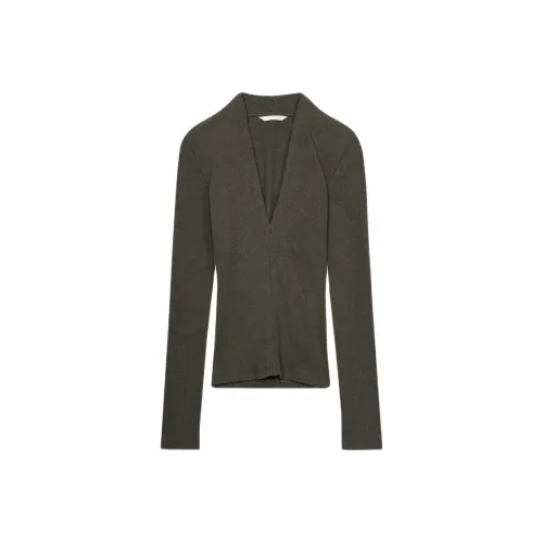 ZARA Collaboration Темный хаки Женский трикотаж