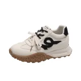 Бежево-черный