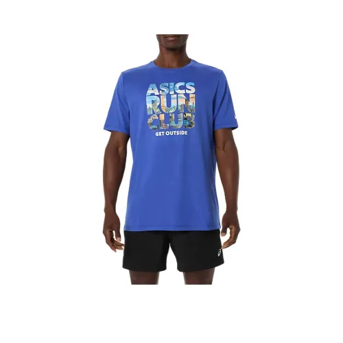 Asics RUN CLUB Deep Cobalt Мужская футболка