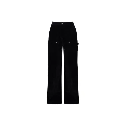 YLDP Черные Унисекс Повседневные Штаны