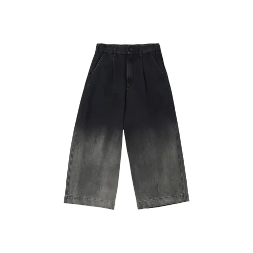 Yohji Yamamoto x DIANJUREN LIANMINGKUAN Человек-бензопила Коллаборация FW25 Ground Y Джинсы Унисекс