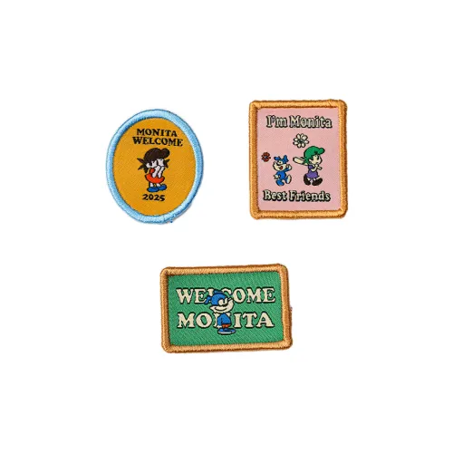 MYTIMELAB Полиэстер Броши Унисекс Зеленый Фиолетовый