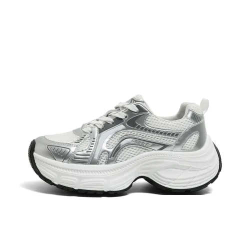 HUANQIU Высота Увеличивающие Устойчивые к Износу Легкие And Дышащие Низкие Топ Кроссовки с Толстой Подошвой Женские