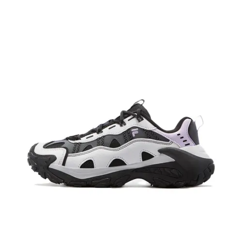 FILA FUSION EXOCET II Mountains Shoe 2 Low Топ Повседневная обувь Женская Черный Серый Фиолетовый