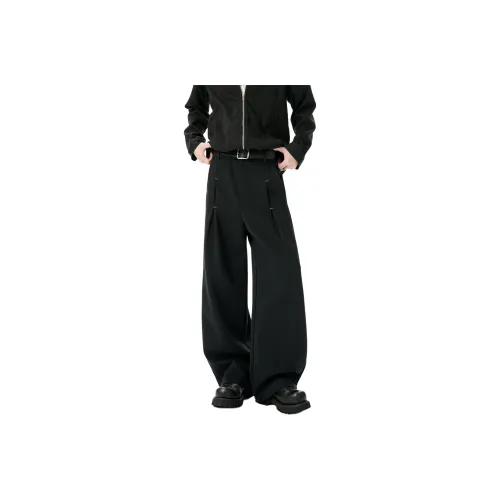 BEAR UNION Черные Унисекс Повседневные Штаны