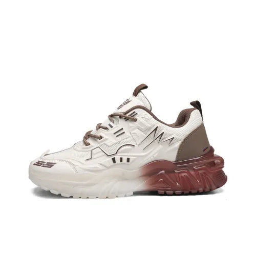 GEANC Низкие кеды с толстой подошвой Мужские