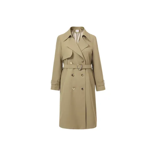 MSSHE Женская тренч-куртка